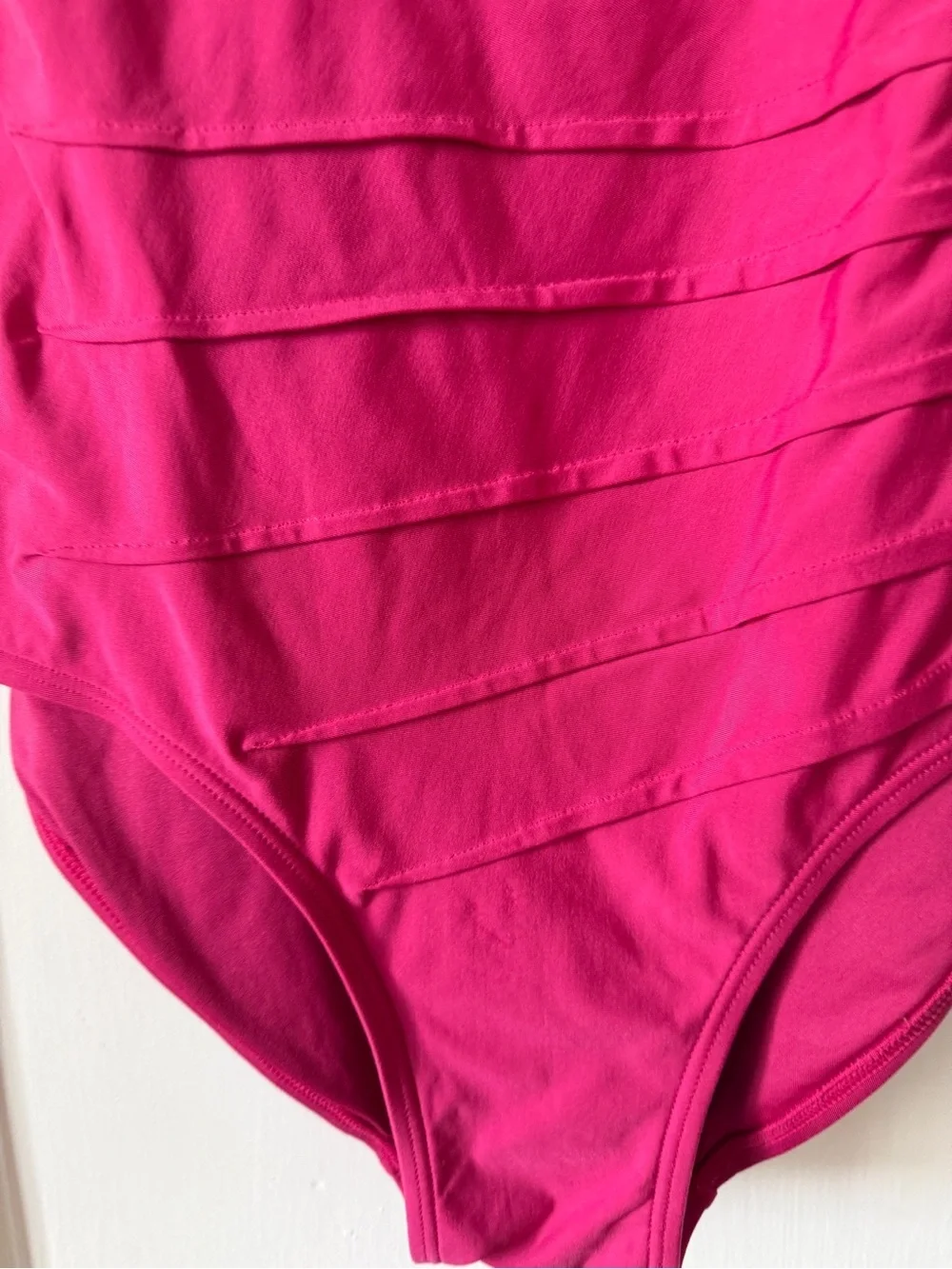 Calvin Klein Hot Pink One-Piece Swimsuit size 12